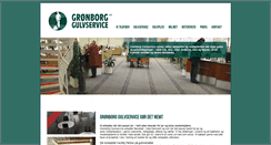 Desktop Screenshot of gronborggulvservice.dk
